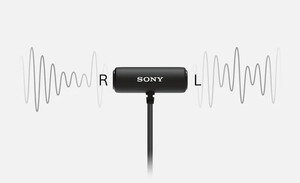 Sony ECM-LV1 Kompakt Stereo Lavalier Yaka Mikrofonu - Thumbnail