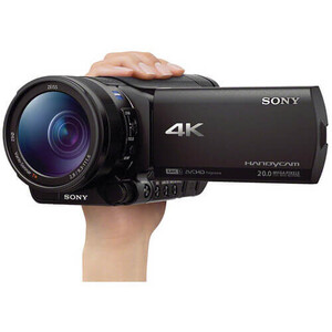 Sony FDR AX100 4K Ultra HD Profesyonel Video kamera - Thumbnail