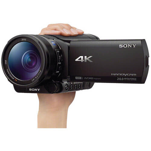Sony FDR AX100 4K Ultra HD Profesyonel Video kamera