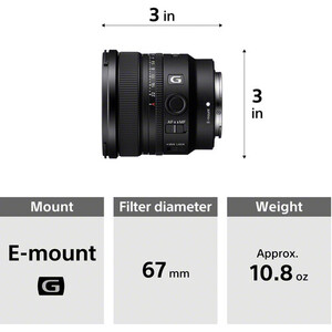 Sony FE 16mm f/1.8 G Lens (Sony E) - Thumbnail