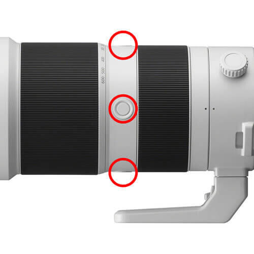 Sony FE 200-600mm f / 5,6-6,3 G OSS Objektif