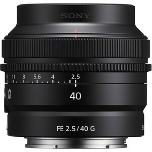 Sony FE 40mm f/2.5 G Lens - Thumbnail