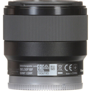 Sony FE 50mm f1.8F Lens - Thumbnail