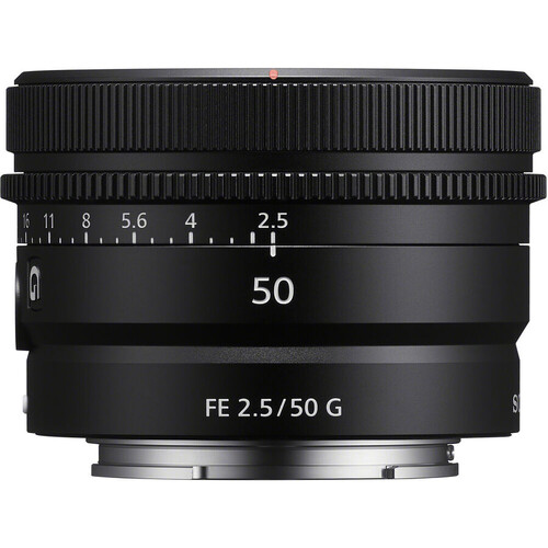 Sony FE 50mm f/2.5 G Lens