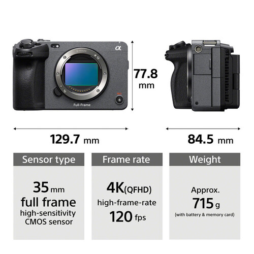 Sony FX3 Cinema Camera 