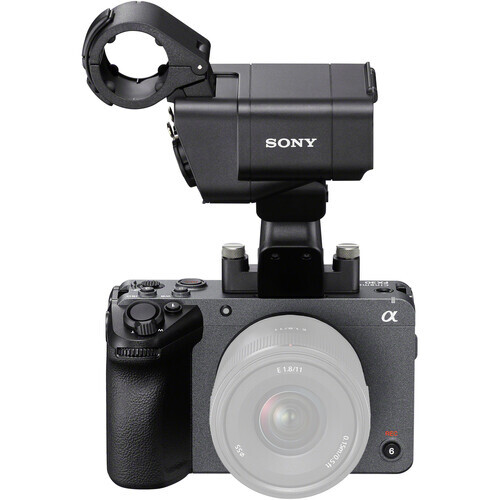 Sony FX30 Cinema Camera XLR Handle ile birlikte