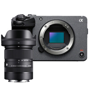 Sony - Sony FX30 Sigma 18-50mm f/2.8 DC DN Lens Kit