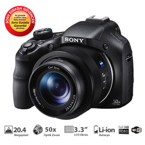 Sony HX400V 50x Zoom Yarı Profeyonel Fotoğraf Makinesi