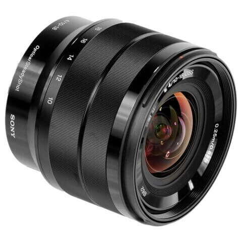 Sony E 10-18mm f/4 OSS Lens