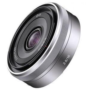 Sony E 16mm f/2.8 Lens - Thumbnail