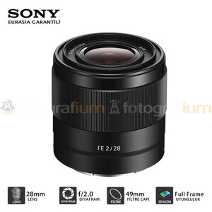 Sony FE 28mm f/2 Lens - Thumbnail