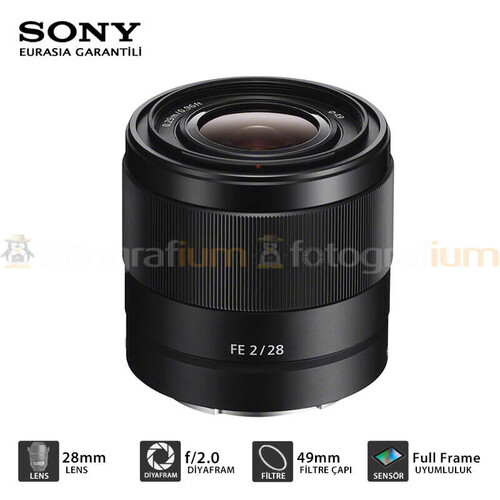 Sony FE 28mm f/2 Lens