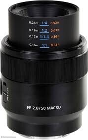 Sony SEL 50mm f2.8 Macro Lens