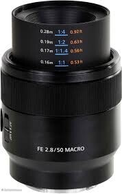 Sony FE 50mm f/2.8 Macro Lens