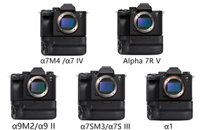 Sony VG-C4EM Battery Grip - Thumbnail