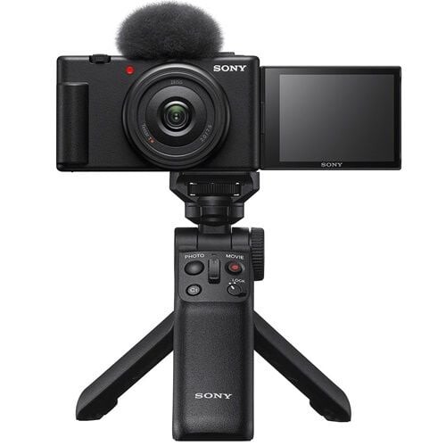 Sony ZV-1F Kamera GP-VPT2BT Grip Hediyeli Vlogger Kit