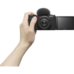 Sony ZV-1F Dijital Vlog Fotoğraf Makinesi + GP-VPT2BT Çekim Kolu - Thumbnail