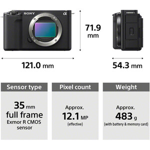 Sony ZV-E1 Body Aynasız Fotoğraf Makinesi - Thumbnail