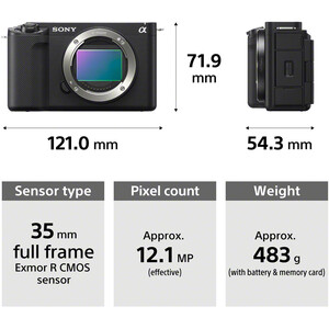 Sony ZV-E1 FE 28-60 f/4-5.6 Lens Kit - Thumbnail