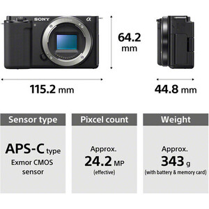 Sony ZV-E10 16-50mm Vlog Seti - Thumbnail