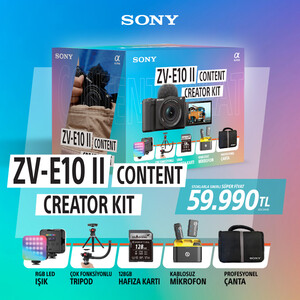 Sony - Sony ZV-E10 II Content Creator Kit