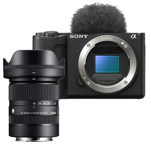 Sony - Sony ZV-E10 II + Sigma 18-50mm F/2.8 DC DN Lens Kit