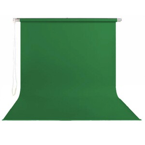 Stil Fon - Stil Fon 195cm x 300cm Sonsuz Yeşil Fon Perdesi Seti