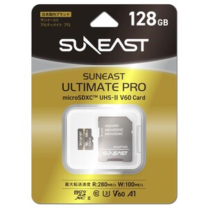 Suneast - Suneast 128GB 280MB/s Ultimate Pro UHS-II microSDXC Hafıza Kartı (V60 Series) (1)