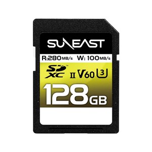 Suneast - Suneast 128GB 280MB/s Ultimate Pro UHS-II SDXC Hafıza Kartı (V60 Series)