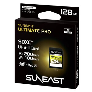 Suneast - Suneast 128GB 280MB/s Ultimate Pro UHS-II SDXC Hafıza Kartı (V60 Series) (1)