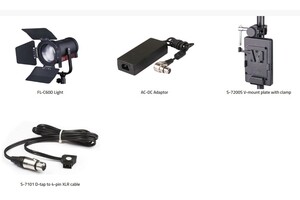 Swit FL-C60D 60W Bi-Color Taşınabilir LED Spot Işık - Thumbnail