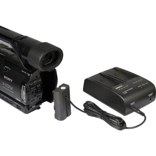 SWIT S-3602F Sony NP-F970/770/960/950 için Dual Şarj Adaptörü