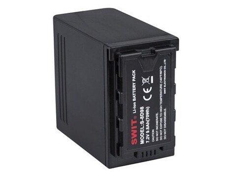 Swit S-8D98 Panasonic EVA1/DVX200 Camcorder Batarya (70Wh, 9800mAh)