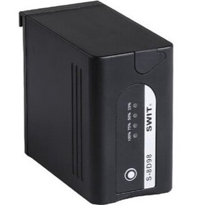 Swit - Swit S-8D98 Panasonic EVA1/DVX200 Camcorder Batarya (70Wh, 9800mAh)
