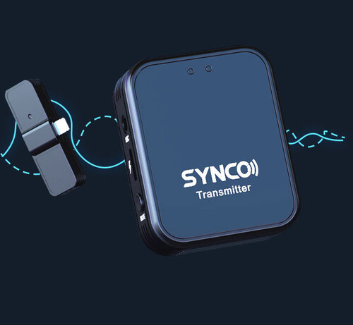 Synco G1TL İki Kişilik Yaka Mikrofonu (Type-C / Lightning)