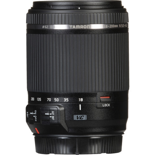 Tamron 18-200mm f/3.5-6.3 Di II VC Lens (Canon EF)