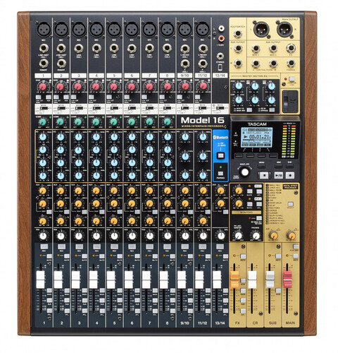 Tascam Model 16 Mikser & Dijital Kayıt Cihazı