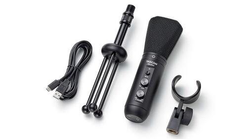 Tascam TM-250U Supercardioid USB Type-C Condenser Mikrofon