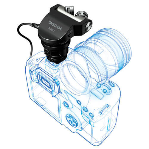 Tascam TM-2X DSLR Stereo Mikrofon