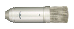 Tascam - Tascam TM-80 Geniş Diyaframlı Kapasitif Cardioid Condenser Mikrofon (1)