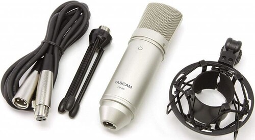 Tascam TM-80 Geniş Diyaframlı Kapasitif Cardioid Condenser Mikrofon