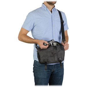 Tenba DNA 8 Messenger Bag (Graphite) Omuz Çantası - Thumbnail