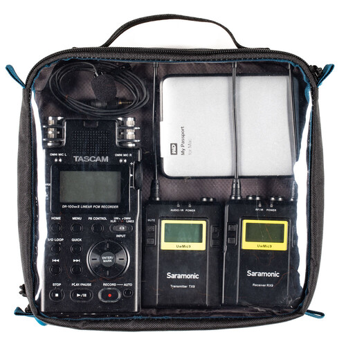 Tenba Tools-Series Duo 8 Cable Pouch (Black)