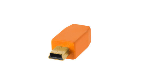 Tether Tools TetherPro USB 2.0 A Erkek to Mini-B 5-Pin Altın Kaplama Kablo CU5451