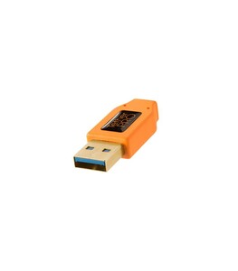Tether Tools TetherPro USB 3.0 to Micro-B Right Angle Dik Açılı 4.6 m Bağlantı Kablosu - Thumbnail