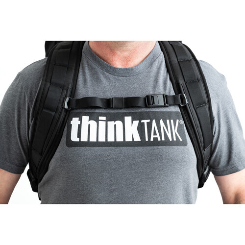 ThinkTank FocusPoint Rolltop Kamera Sırt Çantası (Asphalt Black, 22 L)