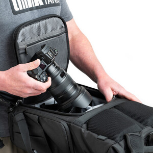 ThinkTank FocusPoint Rolltop Kamera Sırt Çantası (Asphalt Black, 30 L) - Thumbnail