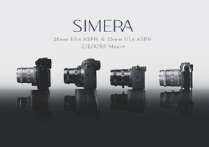 Thypoch Simera 35mm f/1.4 ASPH Full Frame Manuel Lens (Sony E, Siyah) - Thumbnail