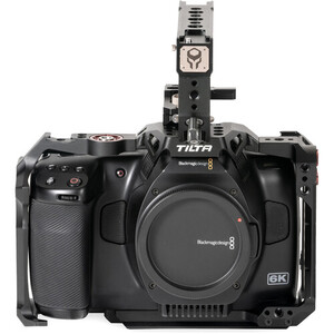 Tilta Basic Kamera Cage Kit for BMPCC 6K Pro/G2/BMPCC 6K (Siyah) - Thumbnail