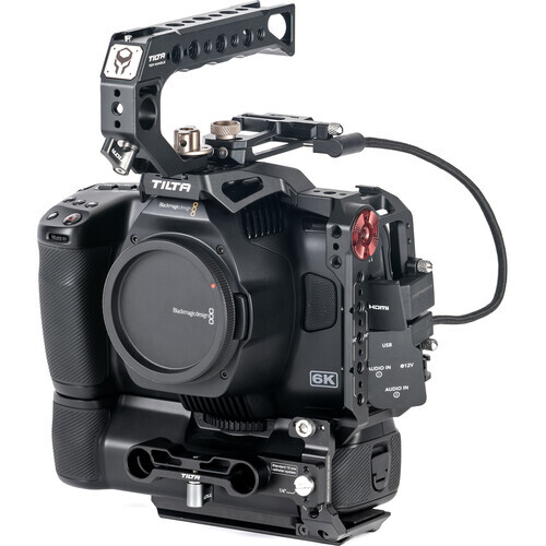 Tilta Basic Kamera Cage Kit for BMPCC 6K Pro/G2/BMPCC 6K (Siyah)